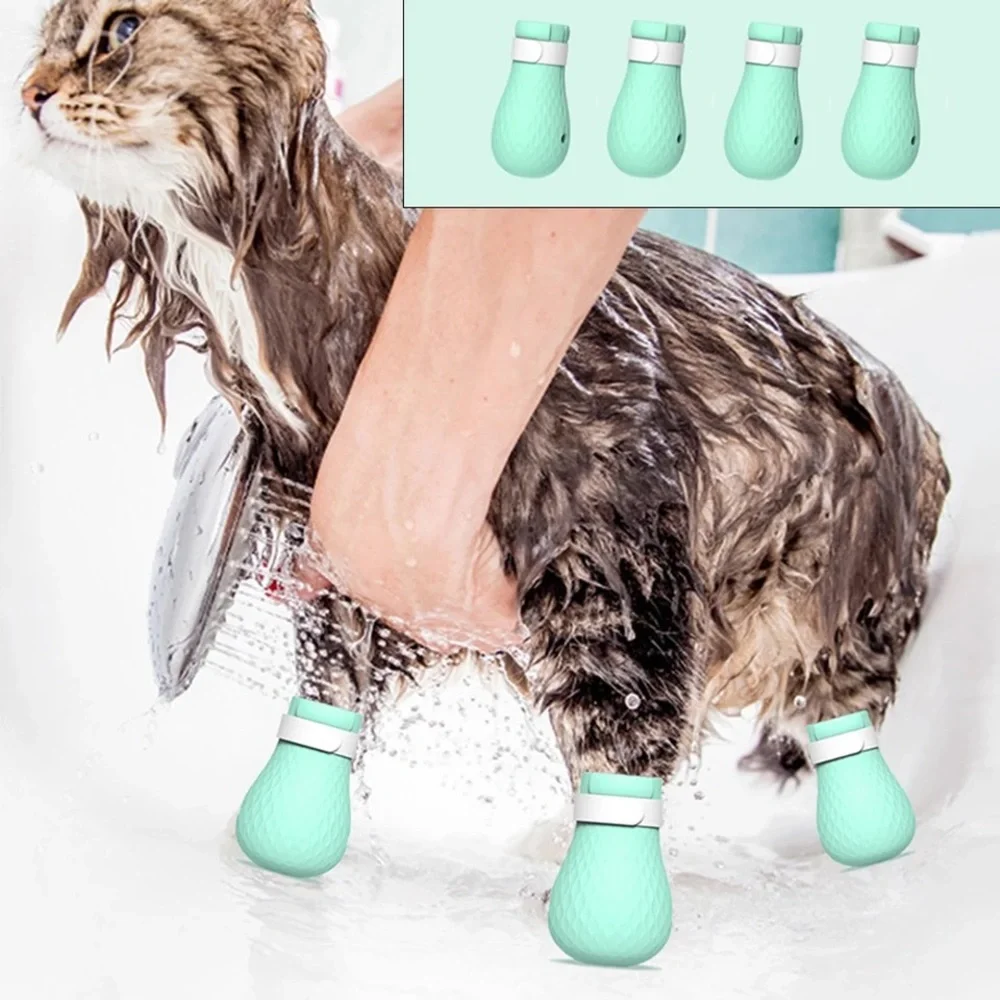New washing cat boots